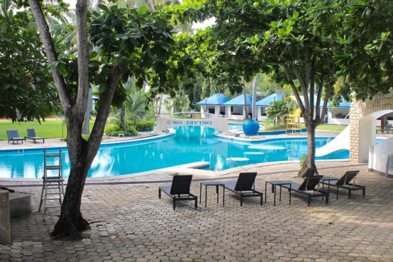 フィリピン留学 Cebu21 - Genius English-Swimming pool-5